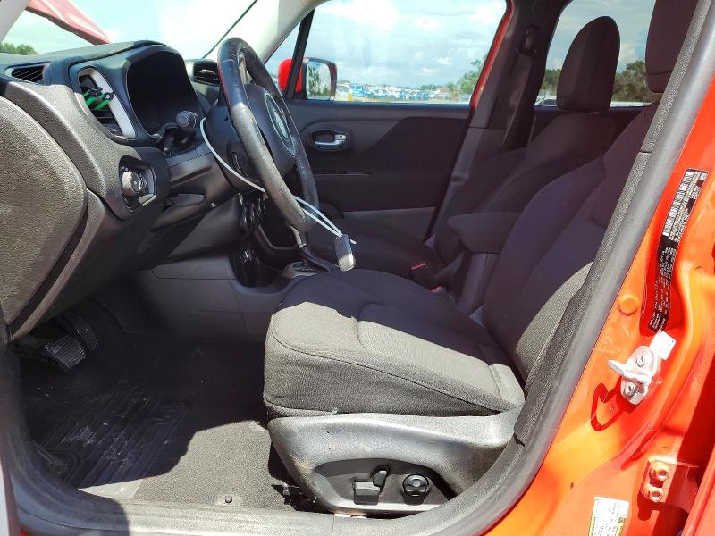 2017 Jeep Renegade VIN ZACCJABB7HPG33504 COPART salvage auction — FRONT END, Salvage Title, sold $1,300 on 2026-07-31 (photo 7)
