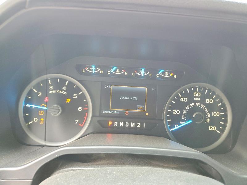 2017 Ford VIN 1FTEW1EF4HKC03531 COPART salvage auction — FRONT END, TX - SALVAGE VEHICLE TITLE, sold $4,650 on 2026-07-31 (photo 9)