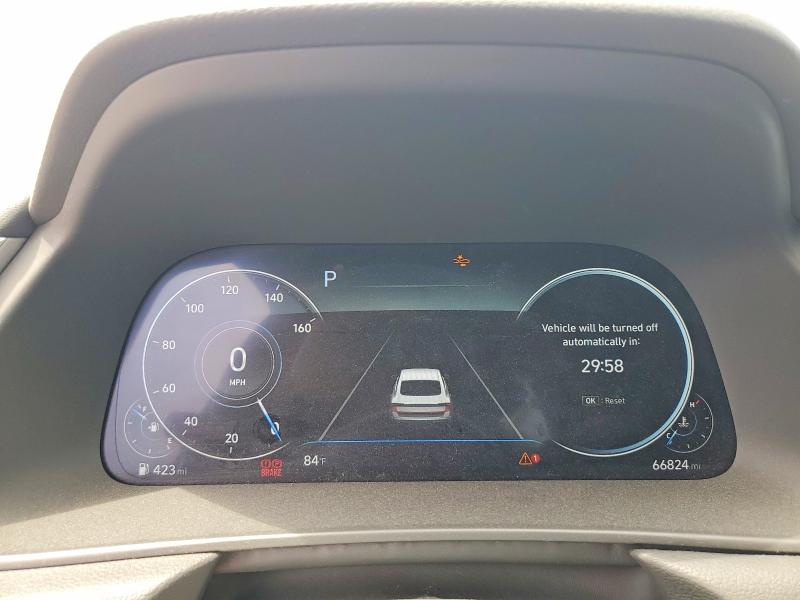 2020 Hyundai Sonata VIN 5NPEJ4J23LH016579 COPART salvage auction — FRONT END, Ia - Cert Of Title-Salvage Title, sold $4,500 on 2026-07-17 (photo 9)
