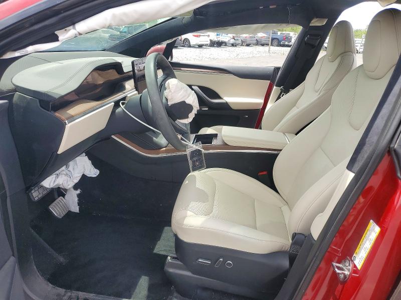 2023 Tesla VIN 7SAXCAE52PF423905 COPART salvage auction — FRONT END, Ca - Salvage Certificate, sold $10,100 on 2026-07-27 (photo 7)