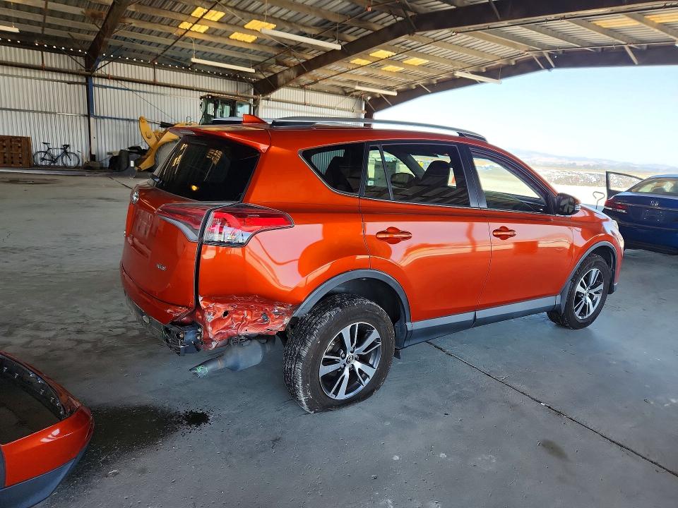 2016 Toyota VIN JTMWFREV8GJ065149 COPART salvage auction — REAR END, CA - SALVAGE CERTIFICATE, sold $3,050 on 2026-07-27 (photo 3)