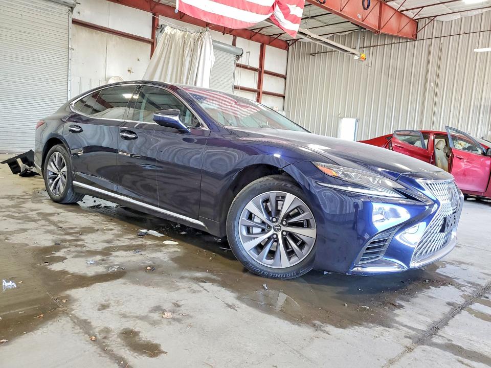 2018 Lexus Ls VIN JTHC51FF6J5005190 COPART salvage auction — REAR END, Ny - Mv-907A Salvage Certificate, sold $16,900 on 2026-08-03 (photo 4)