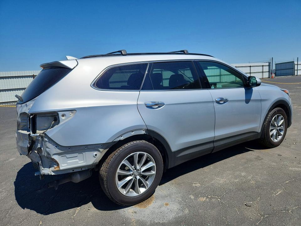 2018 Hyundai Santa fe VIN KM8SM4HF2JU272018 COPART salvage auction — VANDALISM, CA - SALVAGE CERTIFICATE, sold $1,500 on 2026-07-13 (photo 3)