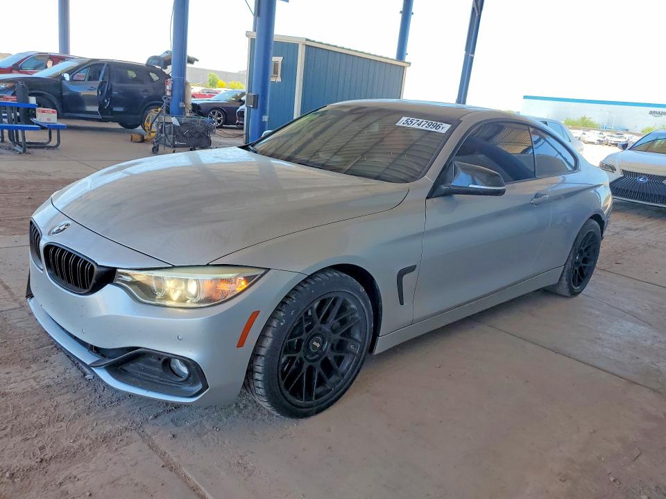 2014 BMW VIN WBA3R1C52EF774123 COPART salvage auction — REAR END, Az - Cert Of Title - Salvage, sold $7,000 on 2026-07-02 (photo 1)