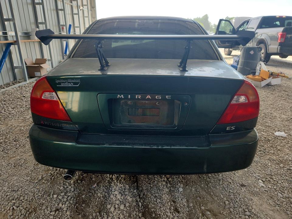2001 Mitsubishi Mirage VIN JA3AY26C61U012124 COPART salvage auction — FRONT END, Mo - Salvage Certificate Of Title, sold $90 on 2026-07-06 (photo 6)