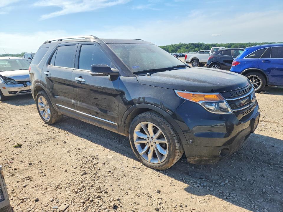 2013 Ford Explorer VIN 1FM5K8F80DGB89236 COPART salvage auction — ENGINE BURN, Mo - Salvage Certificate Of Title, sold $675 on 2026-07-02 (photo 4)