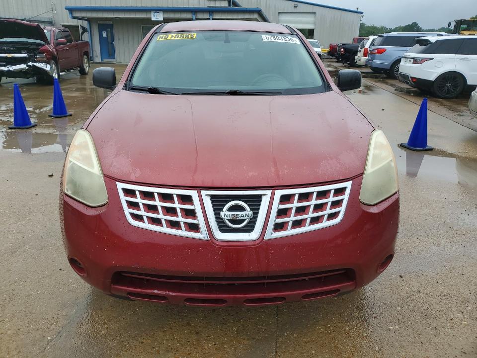 2010 Nissan Rogue VIN JN8AS5MV9AW129603 COPART salvage auction — MINOR DENT/SCRATCHES, Ms - Cert Of Title-Salvaged, sold $700 on 2026-07-10 (photo 5)