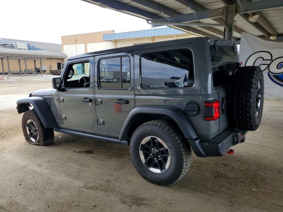 2021 Jeep Wrangler unlimited VIN 1C4HJXFNXMW522696 COPART salvage auction — FRONT END, CA - SALVAGE CERTIFICATE, sold $13,500 on 2026-07-16 (photo 2)