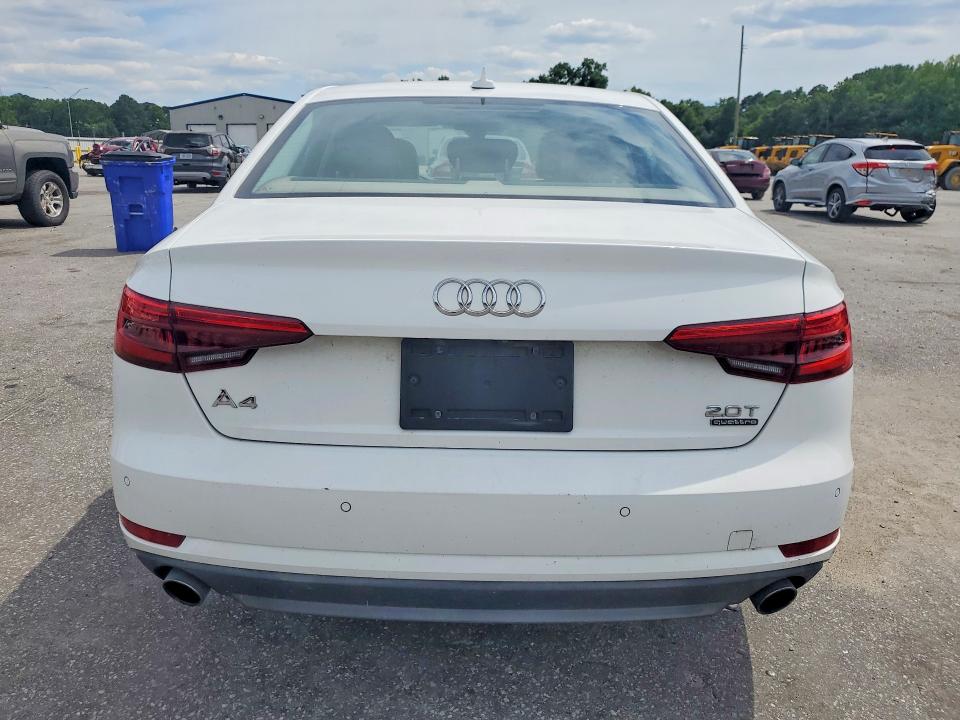 2017 Audi A4 VIN WAUANAF47HN002698 COPART salvage auction — FRONT END, Nc - Dealer Only Clean Title, sold $2,150 on 2026-07-07 (photo 6)