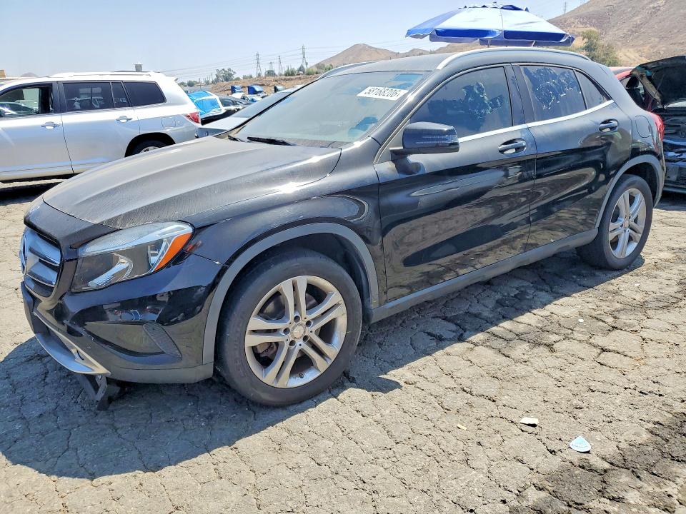 2017 Mercedes-benz Gla-klasse VIN WDCTG4GB8HJ335921 COPART salvage auction — MINOR DENT/SCRATCHES, Ca - Dis/Dlr/Exp Only Clean Title (P), sold $4,500 on 2026-07-17 (photo 1)