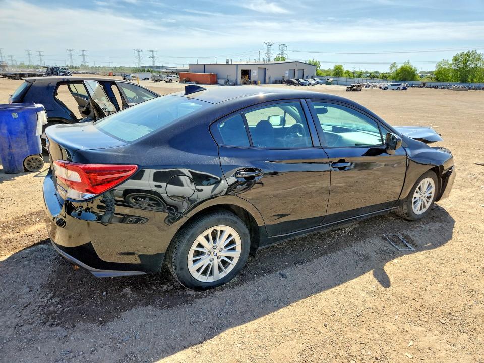 2017 Subaru Impreza VIN 4S3GKAB64H3616696 COPART salvage auction — FRONT END, Il - Salvage Certificate, sold $1,050 on 2026-07-09 (photo 3)