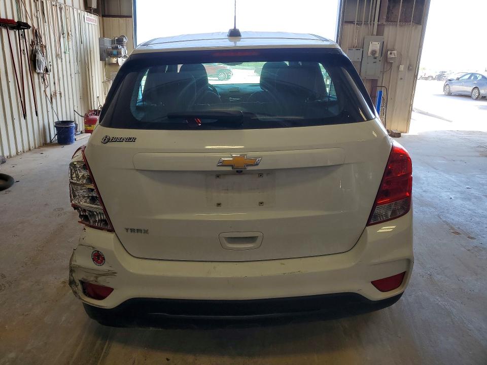 2018 Chevrolet Trax VIN KL7CJKSB1JB579653 COPART salvage auction — REAR END, Tx - Salvage Vehicle Title, sold $1,400 on 2026-07-24 (photo 6)