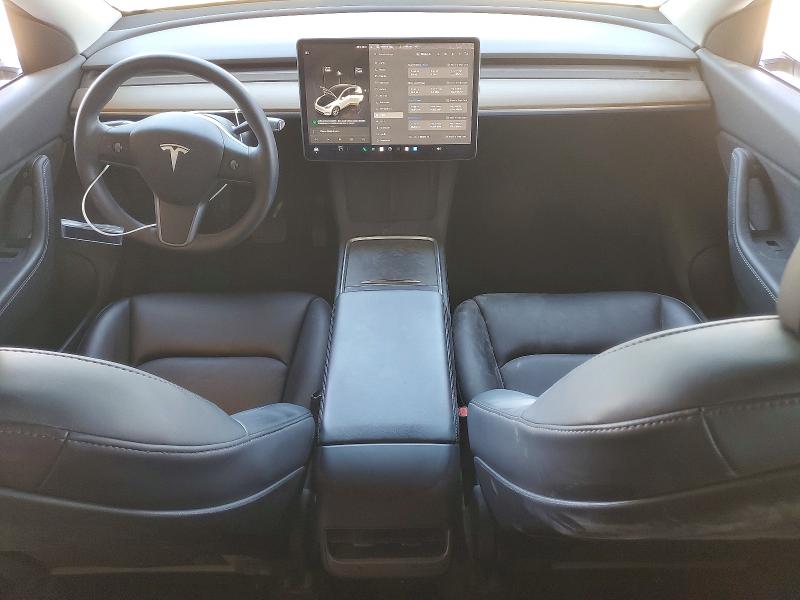 2022 Tesla Model y VIN 7SAYGDEE3NF354195 COPART salvage auction — REAR END, Salvage Title, sold $15,600 on 2026-07-13 (photo 8)
