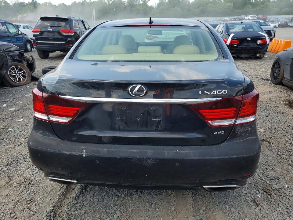 2014 Lexus Ls VIN JTHCL5EF5E5021854 COPART salvage auction — FRONT END, Nj - Cert Of Title-Salvage, sold $875 on 2026-07-31 (photo 6)