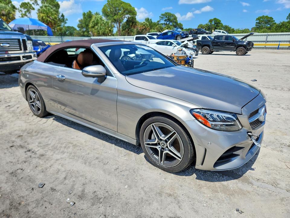 2020 Mercedes-benz C-klasse VIN WDDWK8DB9LF943963 COPART salvage auction — WATER/FLOOD, Fl - Certificate Of Destruction, sold $16,200 on 2026-07-08 (photo 4)
