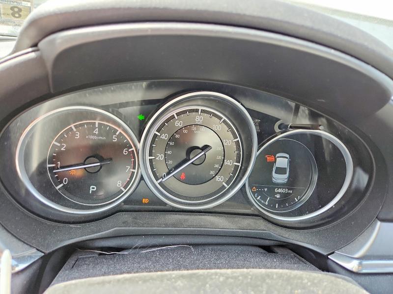 2021 Mazda VIN JM1GL1TY9M1600691 COPART salvage auction — FRONT END, Nj - Cert Of Title-Salvage, sold $2,500 on 2026-07-08 (photo 9)