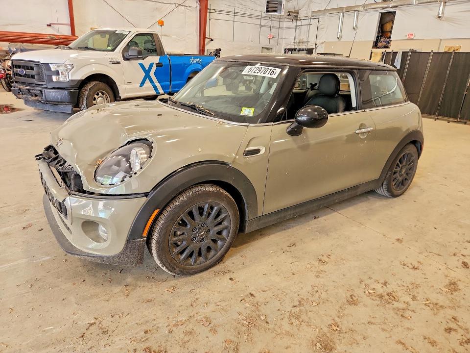 2019 Mini Cooper VIN WMWXP5C52K2D72168 COPART salvage auction — FRONT END, Vt - Cert Of Title-Salvage Vehicle, sold $2,950 on 2026-07-27 (photo 1)