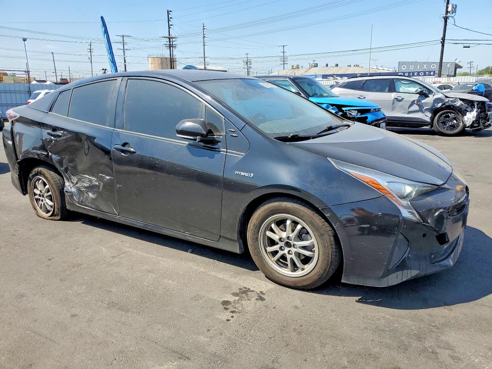 2016 Toyota Prius VIN JTDKARFU8G3013690 COPART salvage auction — SIDE, CA - SALVAGE CERTIFICATE, sold $3,250 on 2026-07-15 (photo 4)