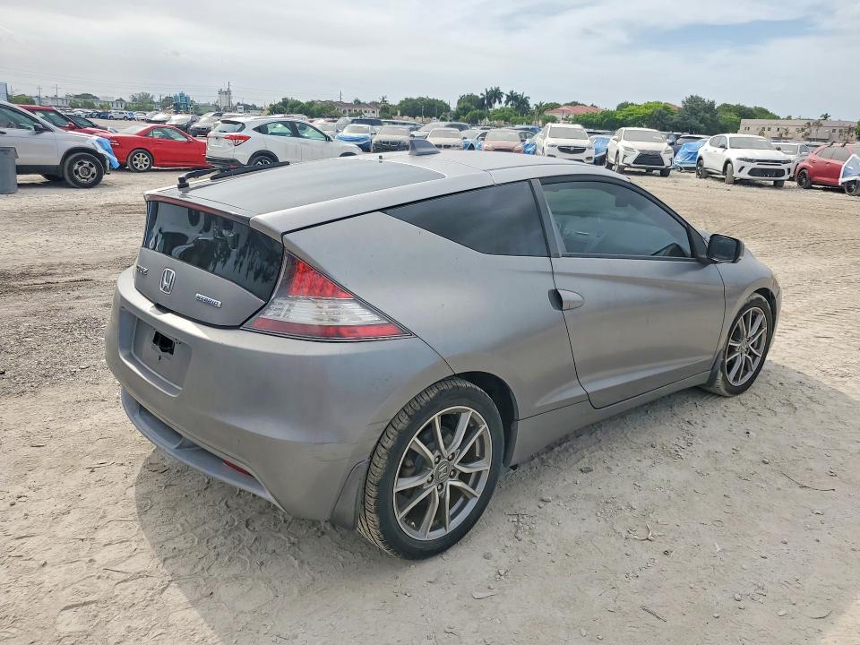 2011 Honda Cr-z VIN JHMZF1D65BS014864 COPART salvage auction — MINOR DENT/SCRATCHES, FL - CERT OF TITLE-REBUILT, sold $450 on 2026-07-17 (photo 3)