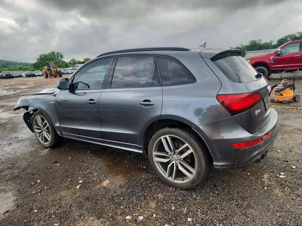 2016 Audi Sq5 VIN WA1CCAFP8GA034247 COPART salvage auction — FRONT END, Wi - Junked Vehicle Bill Of Sale, sold $925 on 2026-07-28 (photo 2)
