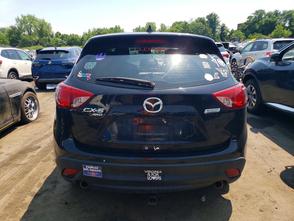 2016 Mazda Cx-5 VIN JM3KE4BY4G0796838 COPART salvage auction — FRONT END, MA - CERT OF TITLE-SALVAGE, sold $800 on 2026-07-21 (photo 6)