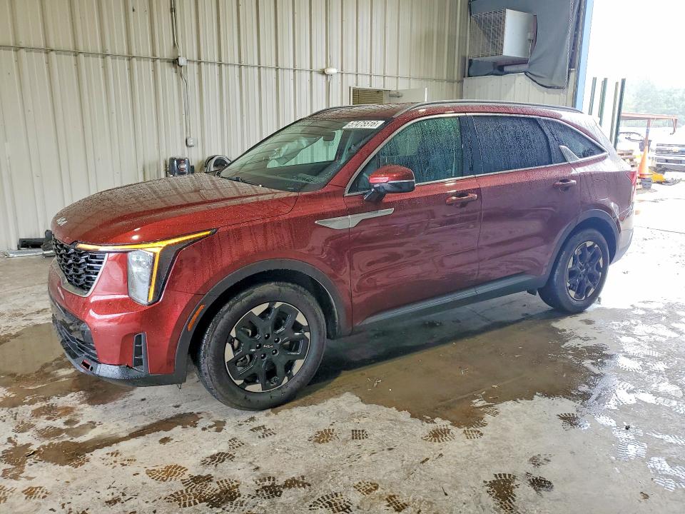 2025 Kia Sorento VIN 5XYRL4JCXSG335116 — COPART salvage auction photo