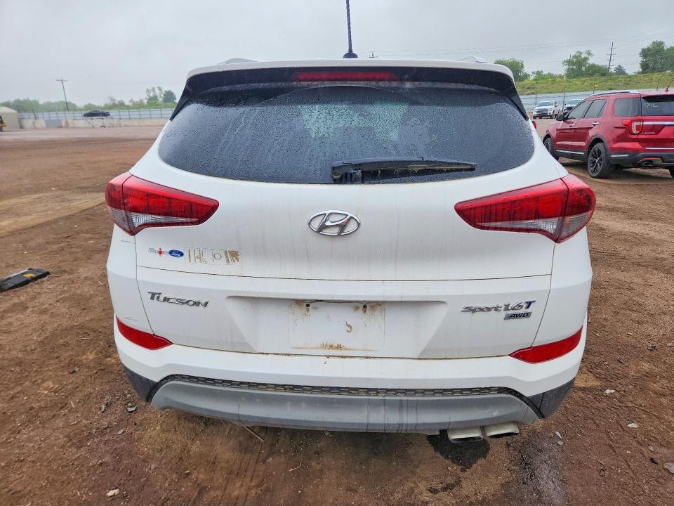 2017 Hyundai VIN KM8J3CA26HU369510 COPART salvage auction — FRONT END, CO - SALVAGE TITLE, sold $2,600 on 2026-07-06 (photo 6)