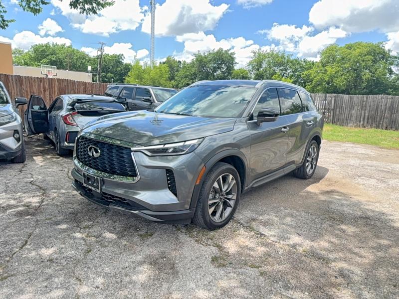 2022 Infiniti Qx60 VIN 5N1DL1FRXNC330962 COPART salvage auction — MINOR DENT/SCRATCHES, Tx - Salvage Vehicle Title (P), sold $22,100 on 2026-07-06 (photo 2)