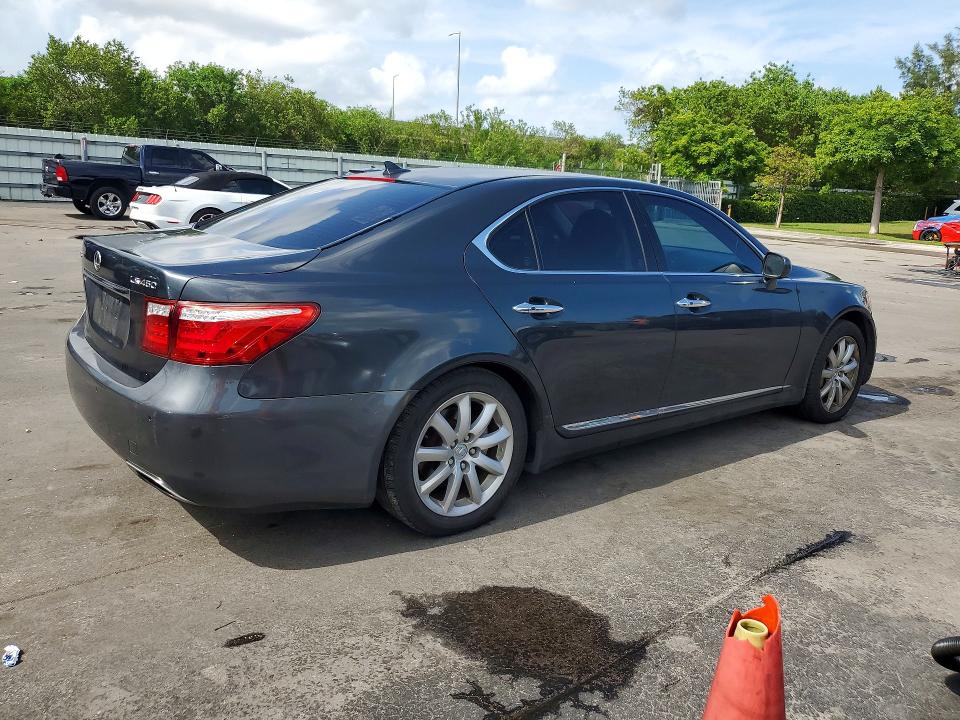 2009 Lexus Ls 460 VIN JTHBL46FX95086497 COPART salvage auction — MINOR DENT/SCRATCHES, FL - CERTIFICATE OF TITLE (P), sold $2,800 on 2026-07-29 (photo 3)
