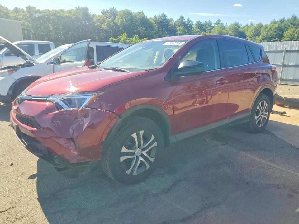 2018 Toyota Rav 4 VIN JTMBFREV6JD223623 COPART salvage auction — REAR END, Wv - Salvage Certificate, sold $5,400 on 2026-07-28 (photo 1)