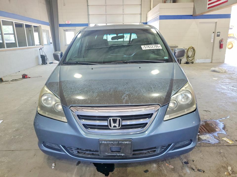 2007 Honda Odyssey VIN 5FNRL38417B121073 COPART salvage auction — FRONT END, CO - CERTIFICATE OF TITLE, sold $400 on 2026-07-02 (photo 5)