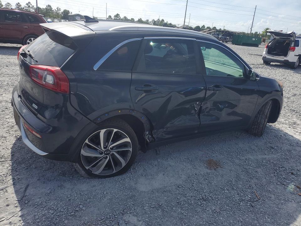 2017 Kia Niro VIN KNDCE3LC3H5048015 COPART salvage auction — UNDERCARRIAGE, Fl - Certificate Of Destruction, sold $2,850 on 2026-07-10 (photo 3)