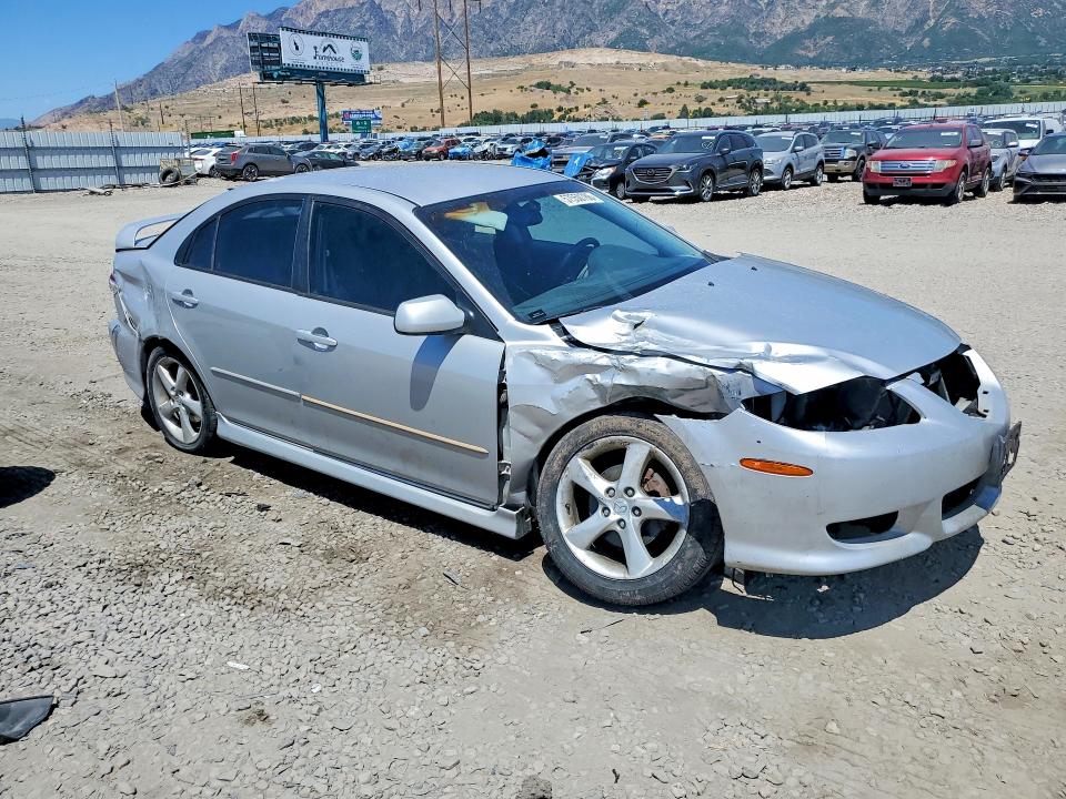 2005 Mazda 6 VIN 1YVHP84C055M27359 COPART salvage auction — FRONT END, Ut - Salvage Certificate, sold $325 on 2026-08-24 (photo 4)