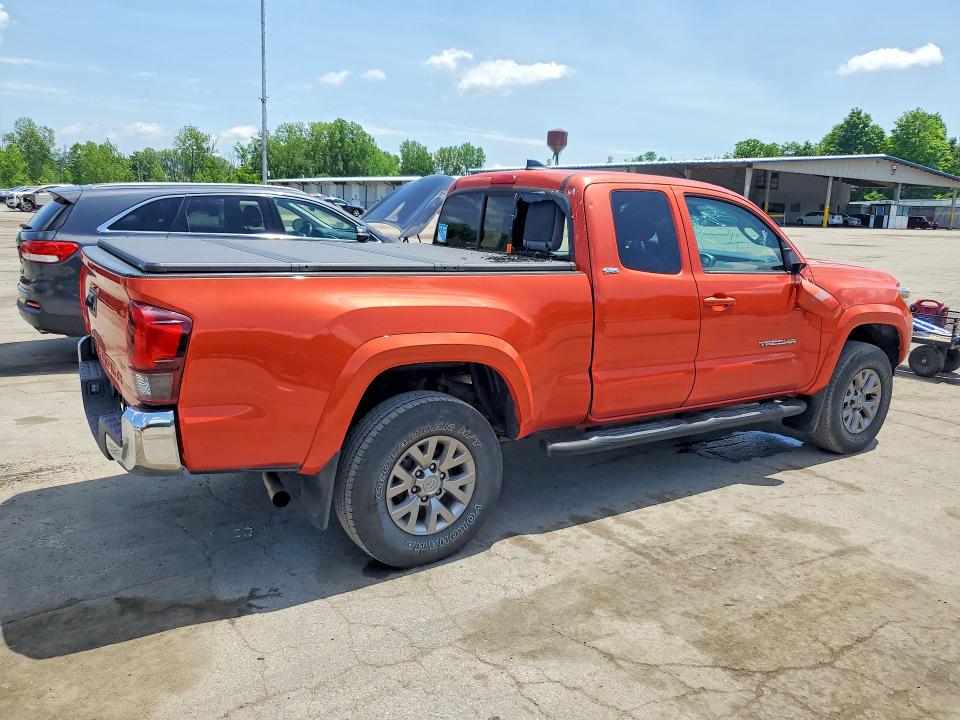 2018 Toyota Tacoma VIN 5TFSX5ENXJX062472 COPART salvage auction — FRONT END, Ny - Mv-907A Salvage Certificate, sold $10,200 on 2026-07-07 (photo 3)