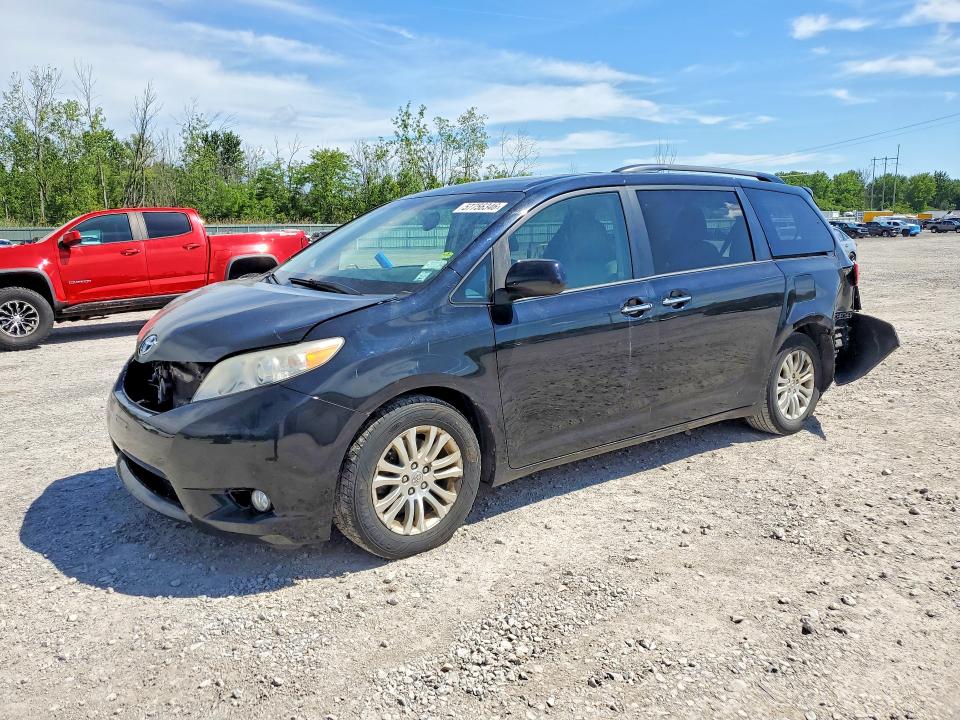 2015 Toyota VIN 5TDYK3DC9FS528760 COPART salvage auction — REAR END, Ny - Mv-907A Salvage Certificate, sold $425 on 2026-07-13 (photo 1)
