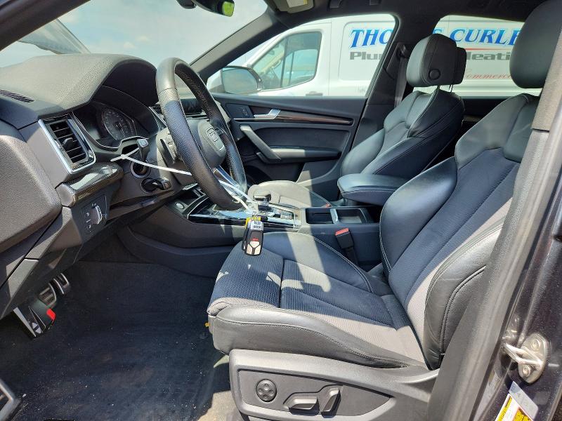 2022 Audi VIN WA1A4AFY6N2107605 COPART salvage auction — FRONT END, Ny - Mv-907A Salvage Certificate, sold $10,700 on 2026-07-15 (photo 7)