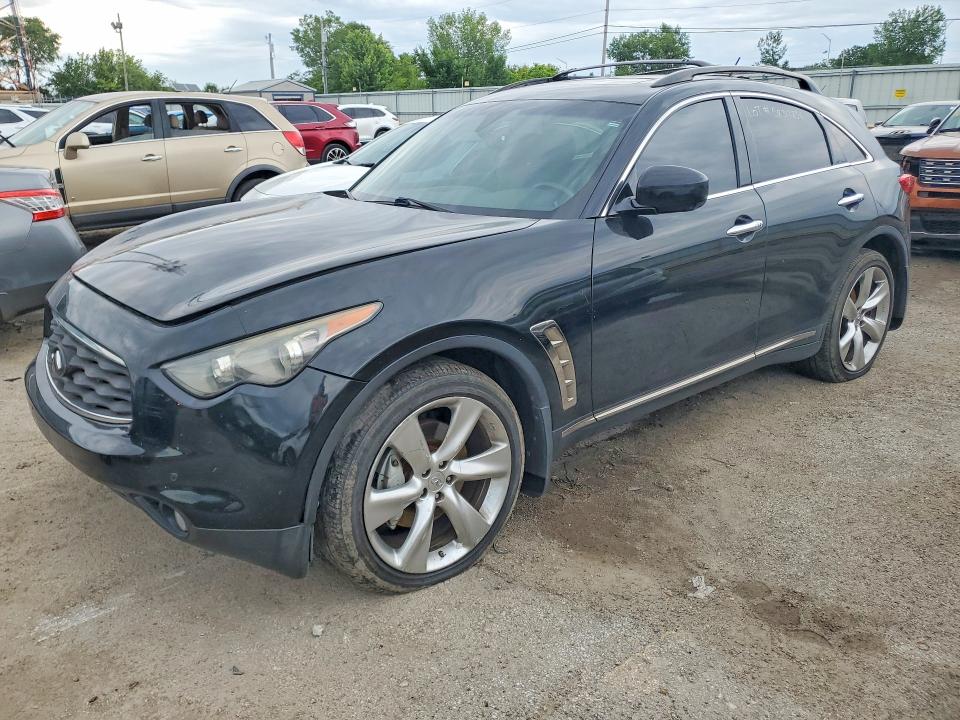 2010 Infiniti Fx50 VIN JN8BS1MW1AM830377 COPART salvage auction — MECHANICAL, Mt - Certificate Of Title, sold $250 on 2026-08-03 (photo 1)