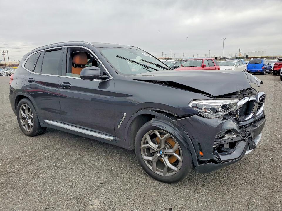 2020 BMW X3 VIN 5UXTY5C05L9D42723 COPART salvage auction — FRONT END, Wa - Bill Of Sale, sold $10,500 on 2026-07-17 (photo 4)