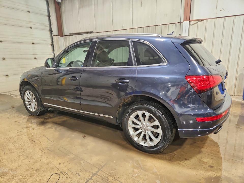 2014 Audi Q5 VIN WA1LFAFP0EA081504 COPART salvage auction — FRONT END, Pa - Certificate Of Salvage, sold $175 on 2026-07-21 (photo 2)