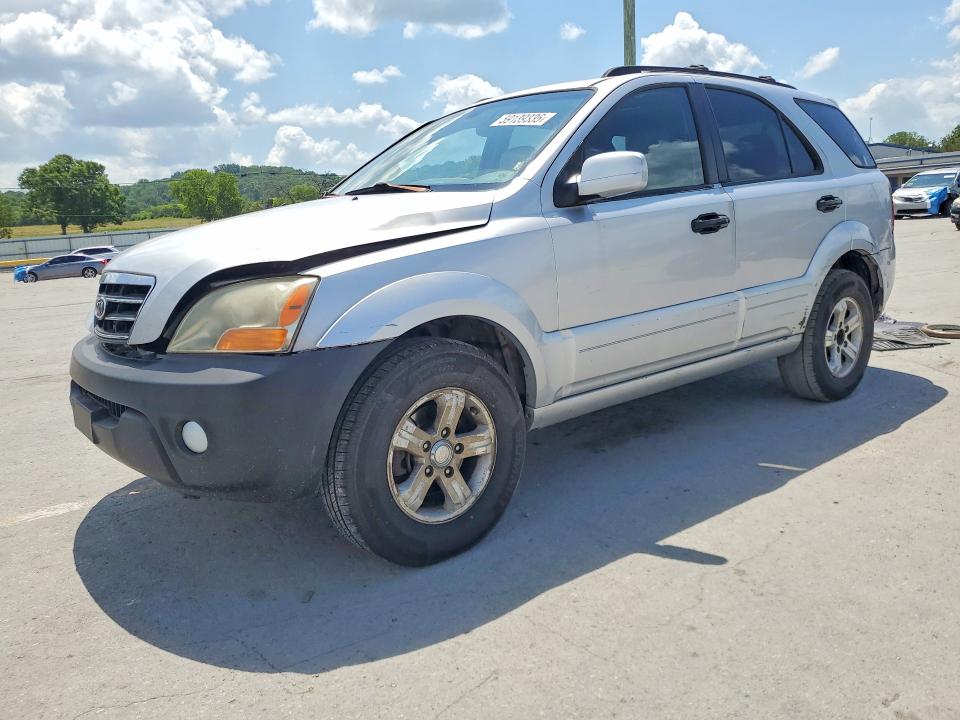 2007 Kia Sorento VIN KNDJD736975665560 COPART salvage auction — FRONT END, Tn - Salvage Certificate, sold $250 on 2026-07-15 (photo 1)