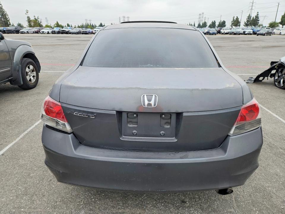 2008 Honda Accord VIN JHMCP26758C051687 COPART salvage auction — REAR END, Ca - Cert Of Title-Salvaged, sold $1,050 on 2026-07-07 (photo 6)