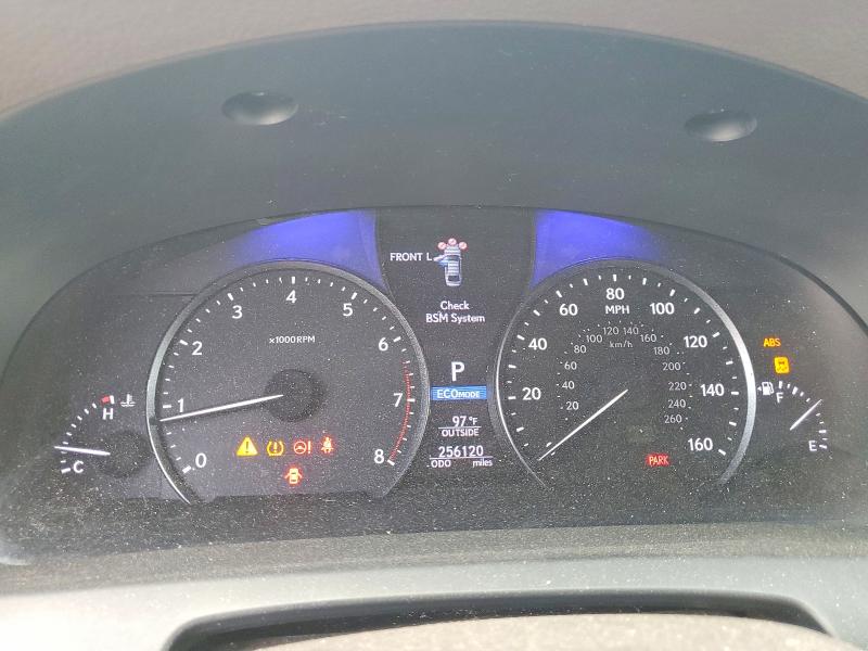 2014 Lexus Ls VIN JTHCL5EF5E5021854 COPART salvage auction — FRONT END, Nj - Cert Of Title-Salvage, sold $875 on 2026-07-31 (photo 9)
