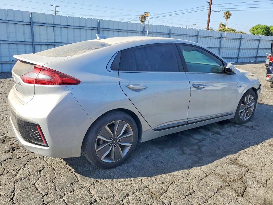 2018 Hyundai Ioniq VIN KMHC05LC9JU073812 COPART salvage auction — FRONT END, Ca - Dis/Dlr/Exp Only Clean Title (P), sold $1,550 on 2026-07-30 (photo 3)