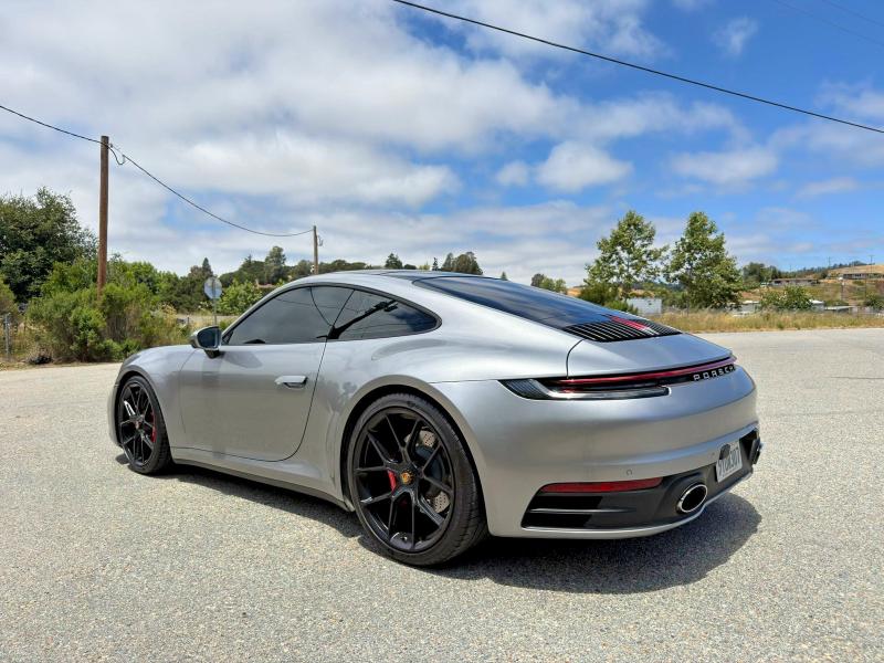 2021 Porsche 911 VIN WP0AB2A96MS223242 COPART salvage auction — NORMAL WEAR, Ca - Dlr/Dis/Exp Only Salvage Title (P), sold $73,500 on 2026-07-02 (photo 3)