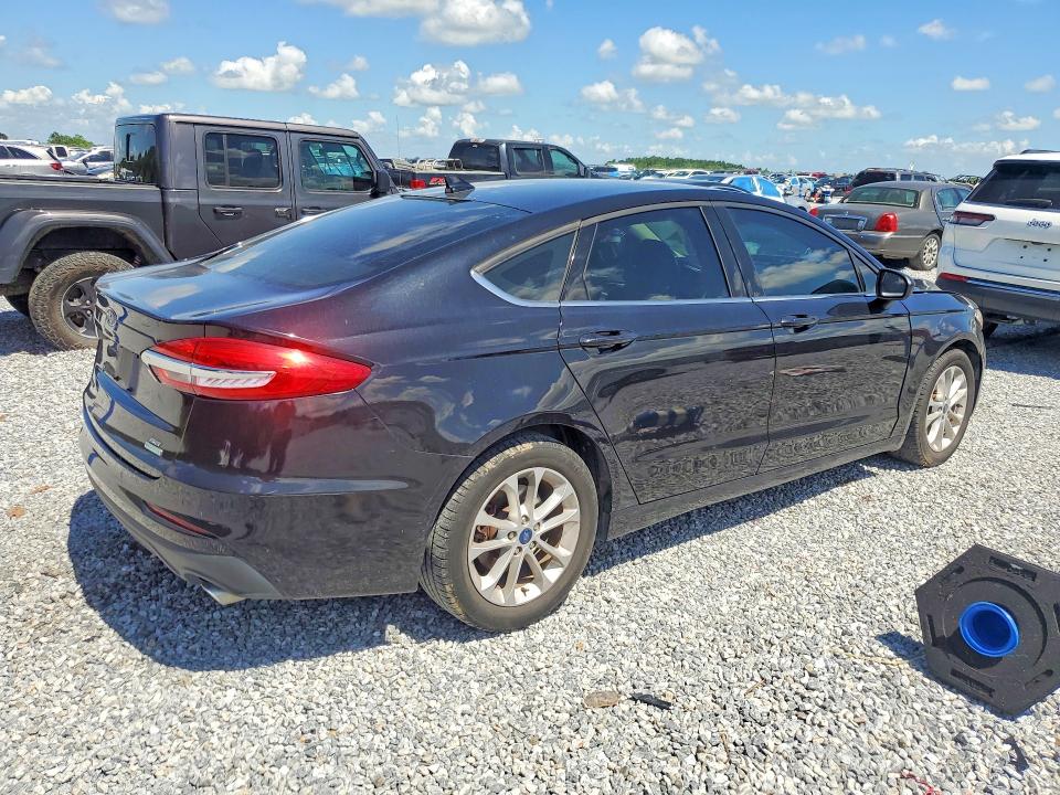 2020 Ford Fusion VIN 3FA6P0HD9LR160871 COPART salvage auction — FRONT END, Id - Salvage Certificate Of Title, sold $1,300 on 2026-07-27 (photo 3)
