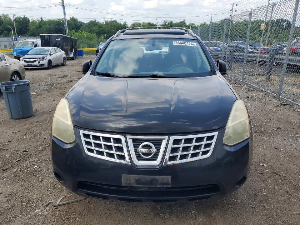 2009 Nissan Rogue sport VIN JN8AS58V49W175250 COPART salvage auction — REAR END, Md - Cert Of Salvage > 75% Damage, sold $375 on 2026-07-07 (photo 5)
