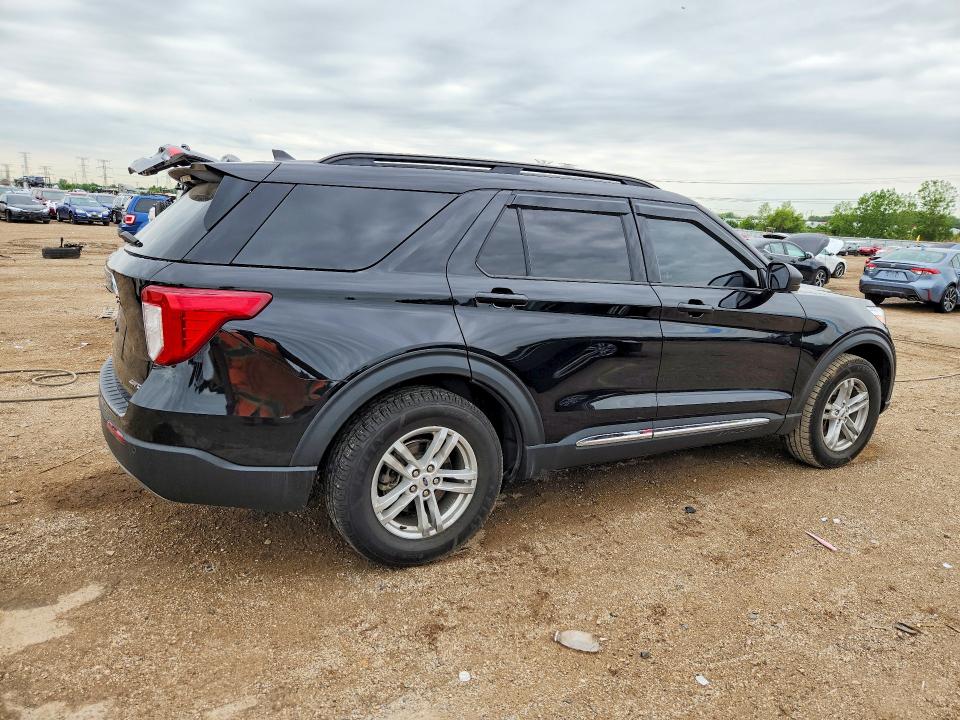 2023 Ford Explorer VIN 1FMSK8DH3PGB22933 COPART salvage auction — SIDE, Il - Salvage Certificate, sold $300 on 2026-07-21 (photo 3)