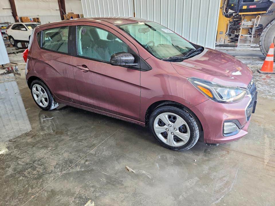 2019 Chevrolet Spark VIN KL8CB6SA4KC734604 COPART salvage auction — MINOR DENT/SCRATCHES, Il - Cert Of Title-Corrected, sold $425 on 2026-07-28 (photo 4)