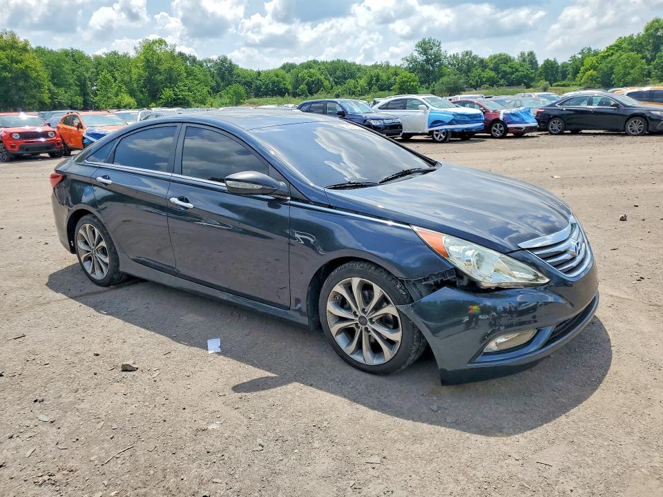 2014 Hyundai Sonata VIN 5NPEC4AB8EH845256 COPART salvage auction — SIDE, Pa - Certificate Of Salvage, sold $625 on 2026-07-06 (photo 4)