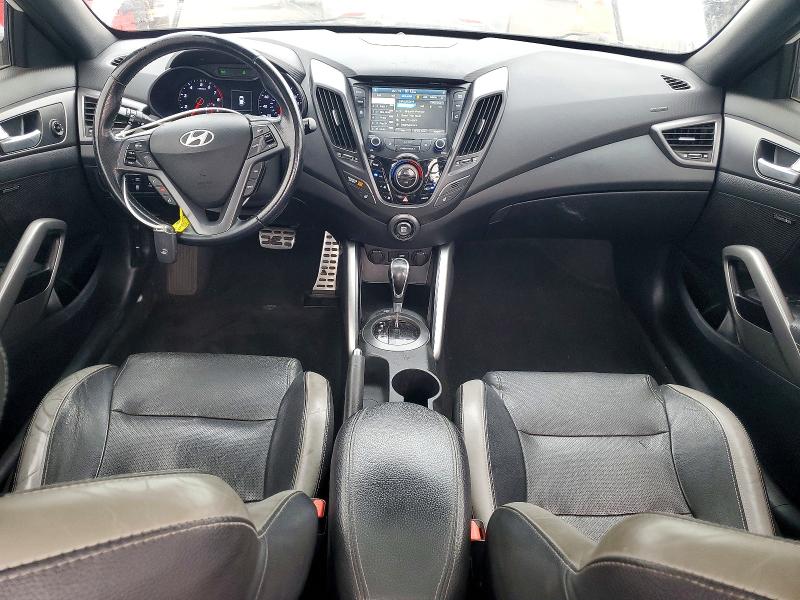 2016 Hyundai Veloster VIN KMHTC6AE0GU282172 COPART salvage auction — MINOR DENT/SCRATCHES, Ca - Dis/Dlr/Exp Only Clean Title (P), sold $1,300 on 2026-07-15 (photo 8)